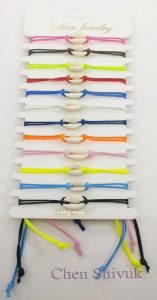 צמידי-יד-ורגל-צדף-חוט-שעווה