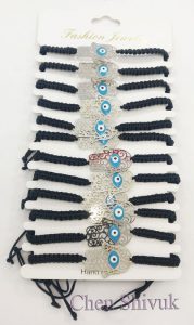 צמידי-יד-חמסה-חוט-ארוג-שחור