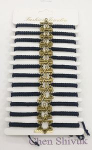 צמידי-יד-מגן-דוד-חוט-ארוג-שחור